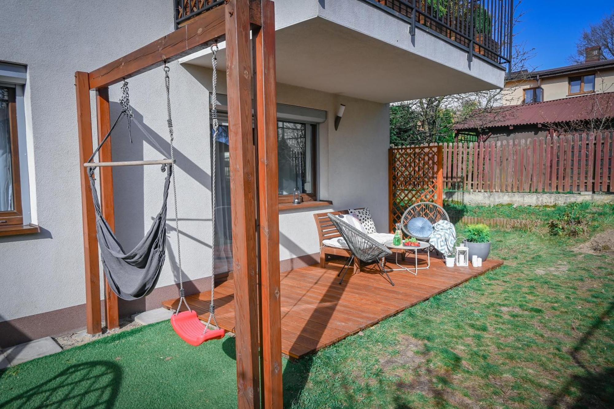 Malinowelove Aircon, 3 Rooms, Parking, Ogrod * Kraków