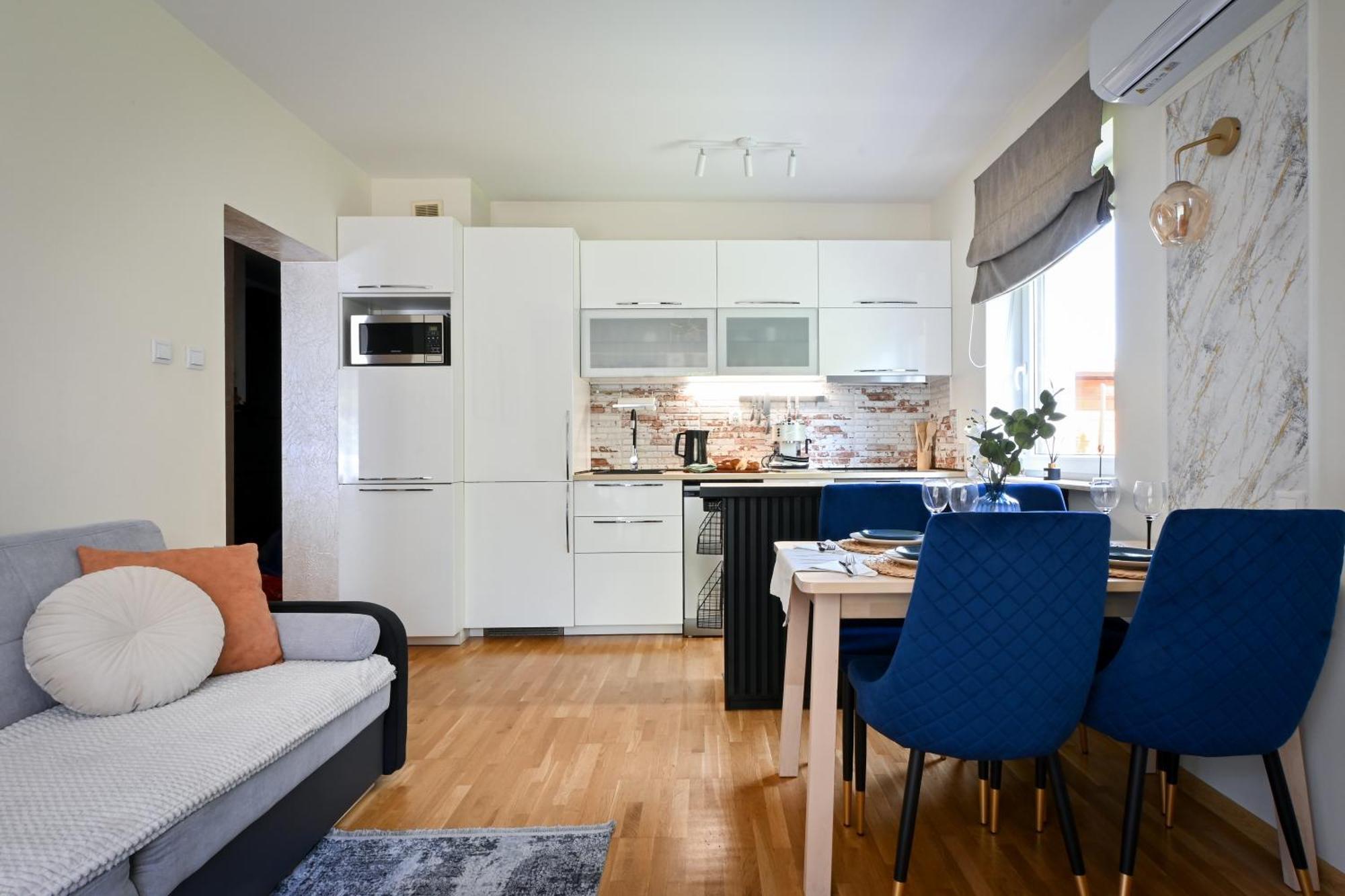 Malinowelove Aircon, 3 Rooms, Parking, Ogrod Apartament