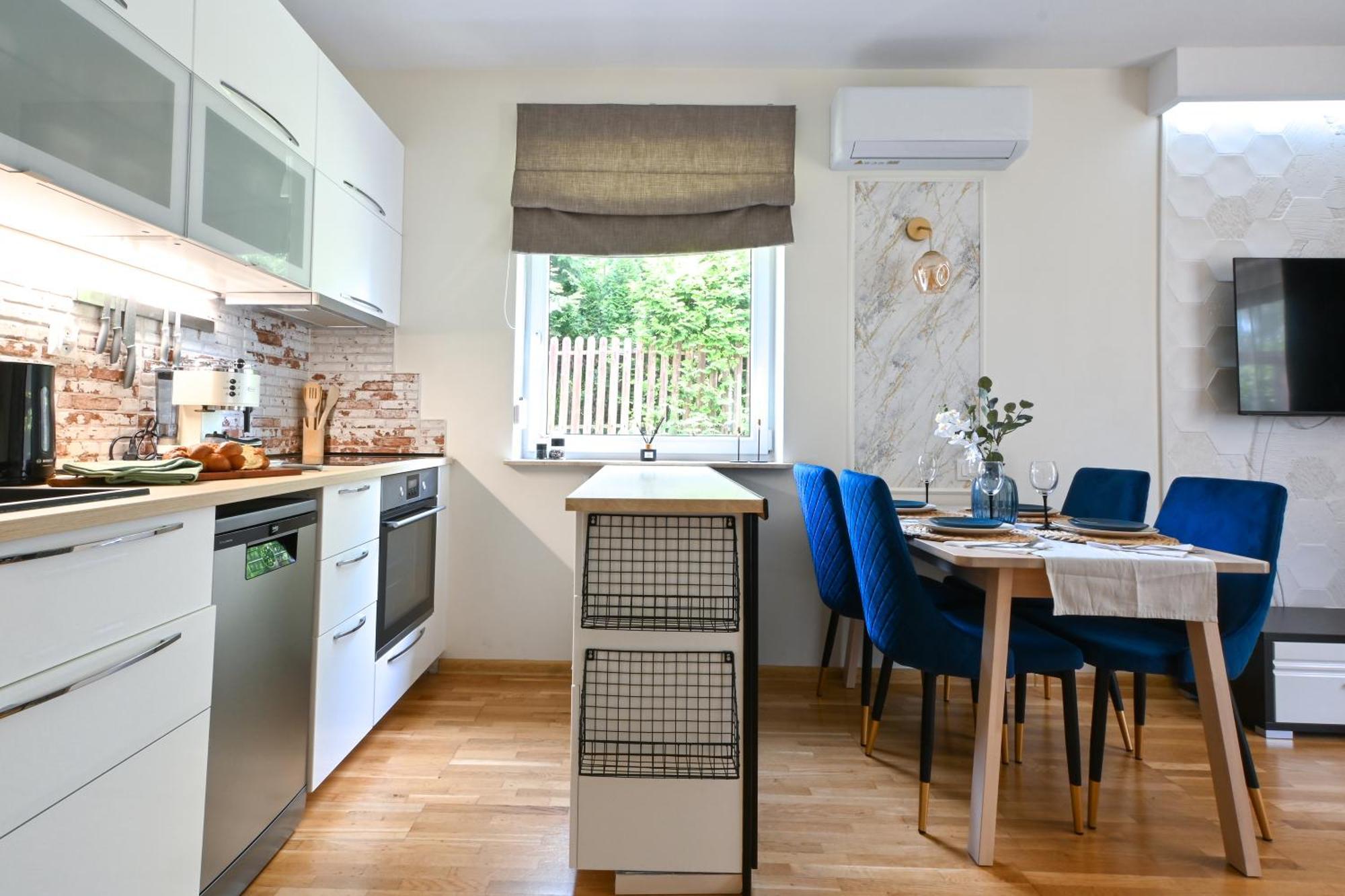 Malinowelove Aircon, 3 Rooms, Parking, Ogrod Apartament Kraków